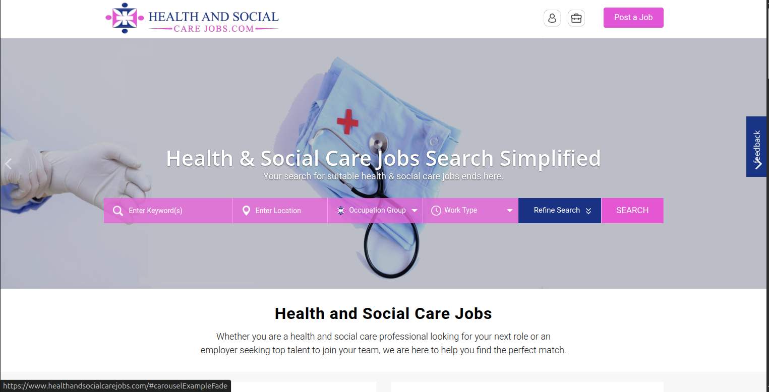 Health & Social Care Jobs